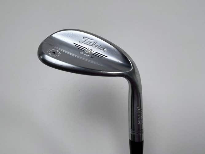 Titleist Vokey SM7 Tour Chrome Lob Wedge LW 58* 12 Bounce D-Grind RH