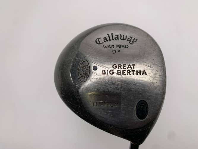 Callaway Big Bertha Warbird Driver 9* Grafalloy AttackLite Stiff RH