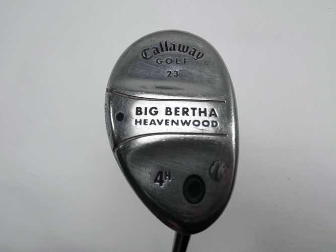 Callaway Big Bertha Heavenwood 4 Hybrid 23* Big Bertha Gems 55 Lad RH