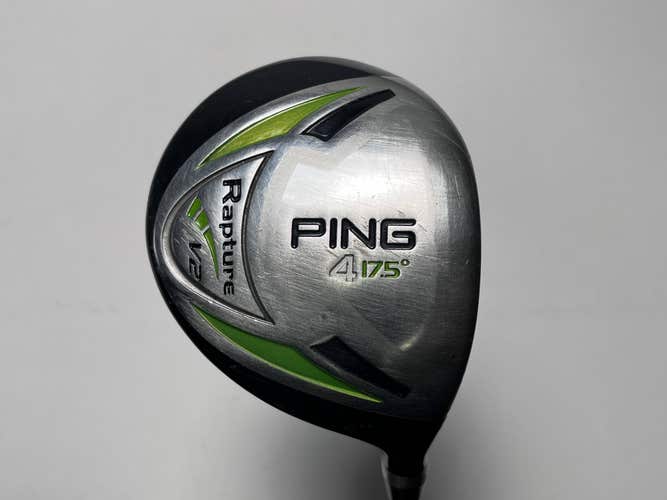 Ping Rapture V2 4 Fairway Wood 17.5* TFC 939 F Stiff Graphite Mens RH
