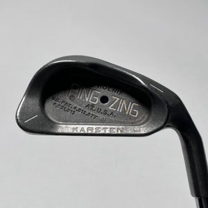 Ping Zing Single 1 Iron Black Dot Karsten JZ Stiff Steel Mens RH