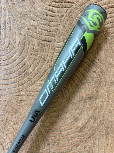 2020 Louisville Slugger Omaha 5 Alloy Bat USABat Certified (-10) Alloy 18 oz 28" (Used)