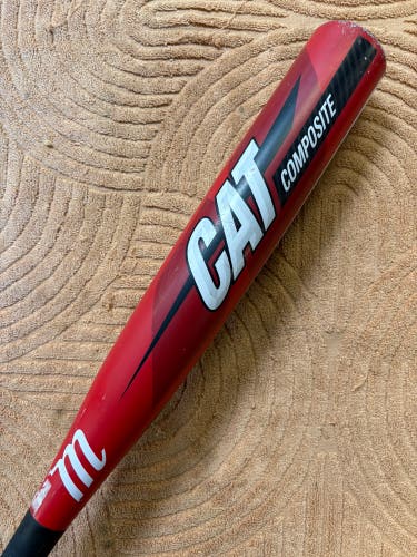 2019 Marucci CAT Composite Bat USSSA Certified (-5) Composite 27 oz 32" (Used)