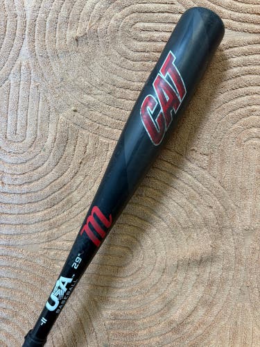2021 Marucci CAT Alloy Bat USABat Certified (-11) Alloy 18 oz 29" (Used)