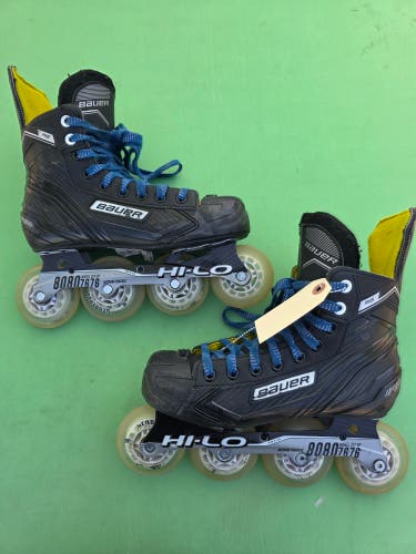 Intermediate Bauer RS Inline Skates Regular Width Size 6 (missing inserts)