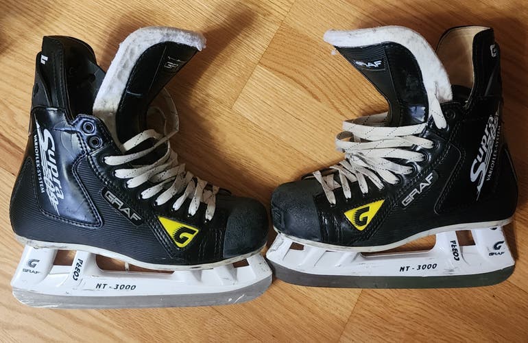 Graf Supra 709 Hockey Skates Regular Width 7.5 (Used)