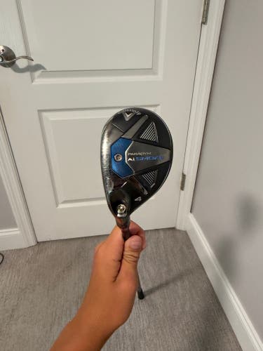Men's Callaway Paradym AI Smoke Left Hand Hybrid Regular Flex 4H Graphite Shaft (Used)