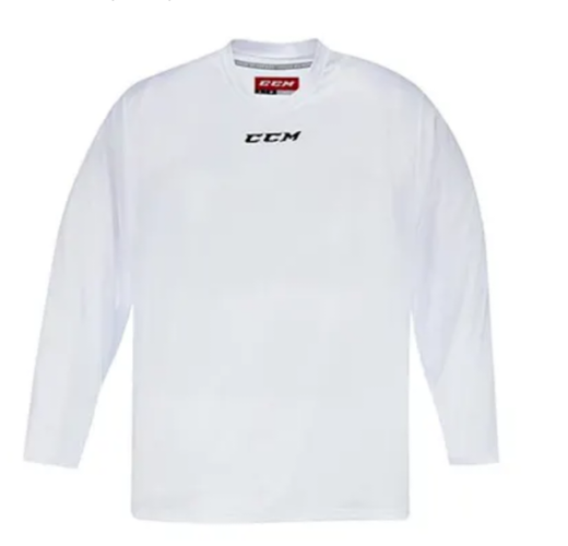 White XL Men's CCM Jersey (New)