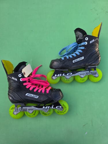 Junior Bauer RS Inline Skates Regular Width Size 4
