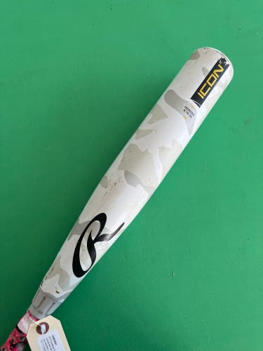 2025 Rawlings Icon Composite Bat USSSA Certified (-5) 25 oz 30" (Used)