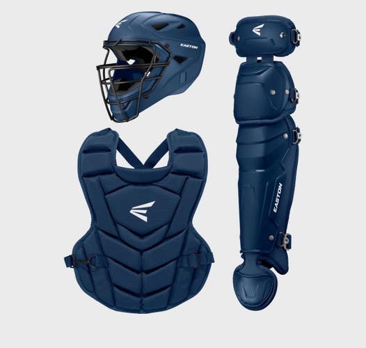 New EASTON BLACK MAGIC 3.0 YOUTH CATCHER SET NAVY MEDIUM 11834-EASE00713520