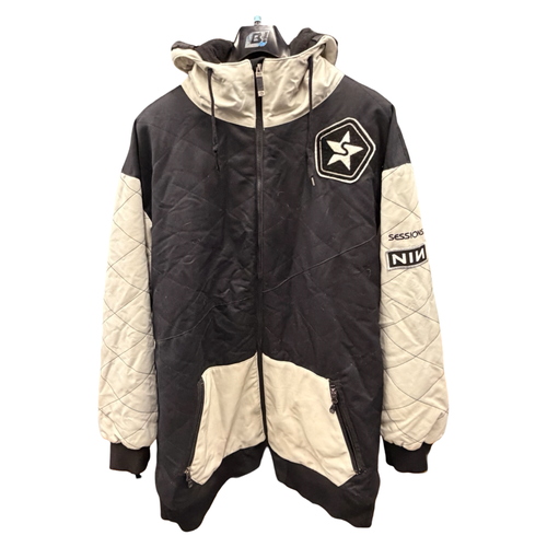 Used Sessions Outerwear Heavy Jacket M Black XL 10299-S000313920