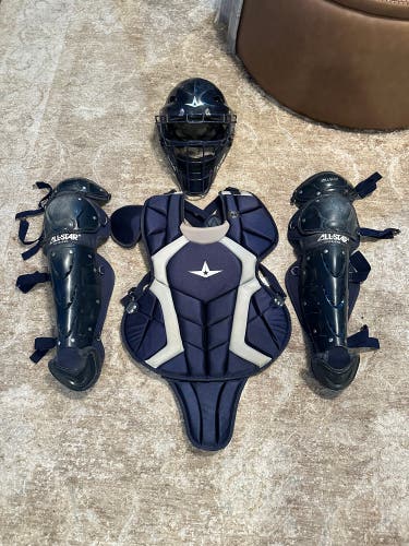 Navy All Star System 7 Catcher's Set (Used)