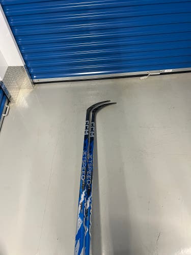 (2 Pack) Senior CCM JetSpeed FT9 Pro Left Hand Hockey Stick P29 75 Flex Pro Stock (New)