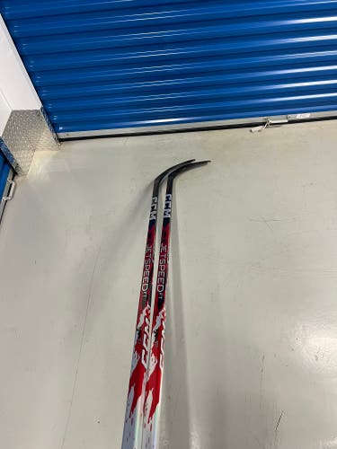 (2 Pack) Senior CCM JetSpeed FT9 Pro Left Hand Hockey Stick P29 70 Flex Pro Stock (New)