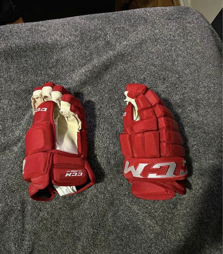 CCM Tacks 4 Roll Pro Gloves 13" Pro Stock (Used) like new
