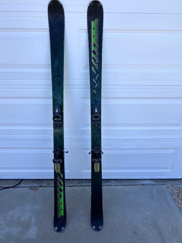 Men's K2 Extreme 181 cm Park Skis With Bindings Max Din 14 (Used)