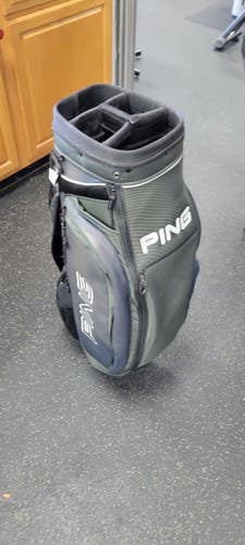 Used Ping EXPLORE CART BAG Mens Cart Bag Black 11497-S000161984