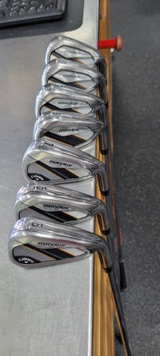 Used Callaway MAVRIK Mens Iron Set RH 5I-GW/AW 11497-S000161897