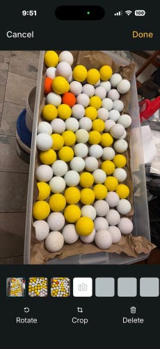 Assorted Lacrosse Balls 24 Pack (2 Dozen) (Lightly used and New)