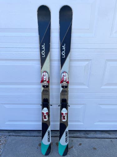 Kid's Volkl Gotama 148 cm All Mountain Skis With Bindings Max Din 10 (Used)