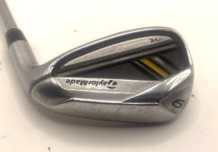 TaylorMade RBladez Single 9 Iron Rocketfuel Stiff Flex Steel Shaft Multicompound
