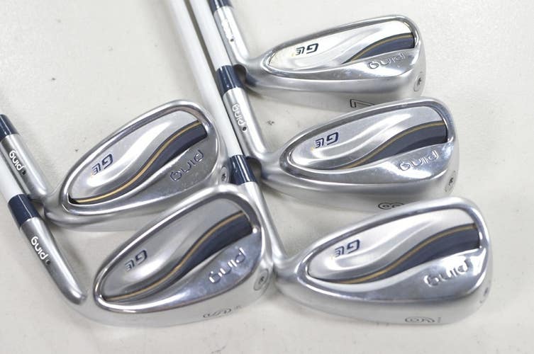 Ping G Le3 7-W,SW Iron Set Ladies Flex Black Dot Right ULT 250 Graphite #222199