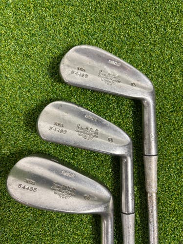 Kenneth Smith Handmade Irons Reg. 54485 Steel Shaft Right Hand 3,5,9