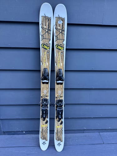 Kid's Line 135 cm Park Ruckus Skis With Bindings (Used)
