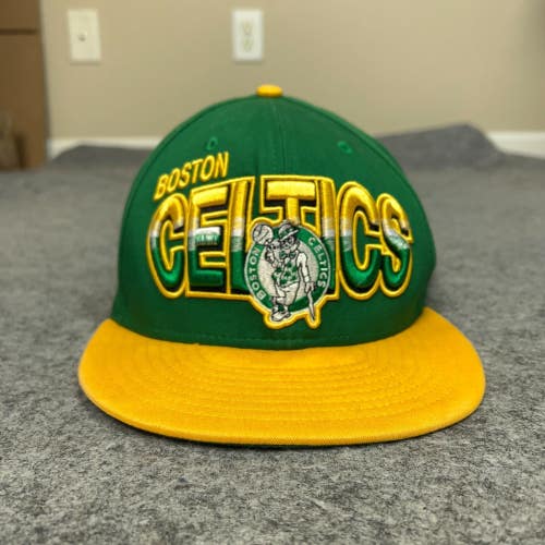 Boston Celtics Mens Hat Snapback Green Yellow Basketball New Era 9Fifty Sports
