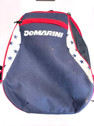 Used Demarini BACKPACK BB/SB Player Backpack Navy Blue 11860-S000316518