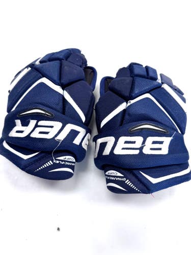 Used Bauer VAPOR 800 Junior Gloves Navy Blue 11" 11860-S000316523