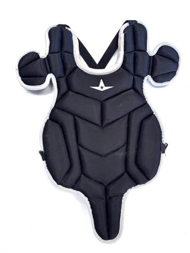 Used All Star FUTURE STAR 9-12 YRS Catchers Chest Protector Black Junior 11860-S000316492