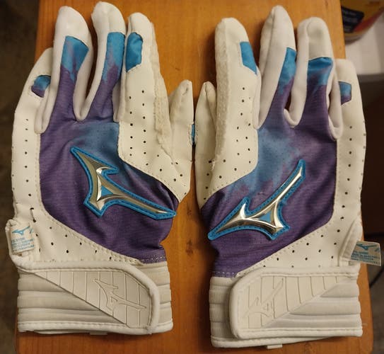 Youth Large Mizuno Batting Gloves (Used)