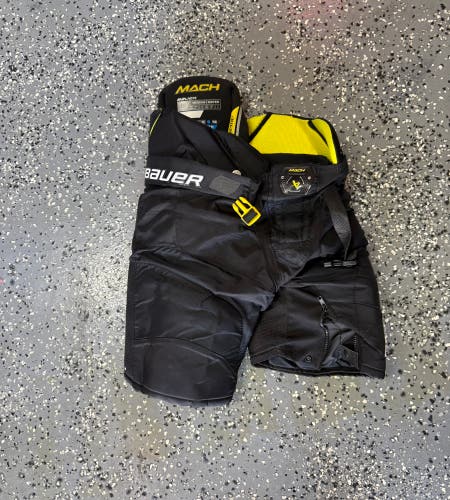Men's Junior Medium Bauer Supreme Mach Hockey Pants (Used)