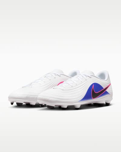 Nike Tiempo Maestro Club MG IB1602-146 Men's 13 White Blue Football Boot RHS9701