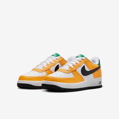 Nike Air Force 1 Low FN8008-700 Sneaker Kids US 6.5 Gold Lifestyle Shoes RHS9738
