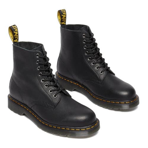 Dr. Martens 1460 Ambassador R31981001 Unisex M5/W6 Black Leather Boots RHS9541