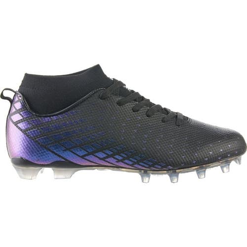 Riddell Podium 172760 Men's 12 Black Mid Top Firm Ground Football Cleats RHS9666