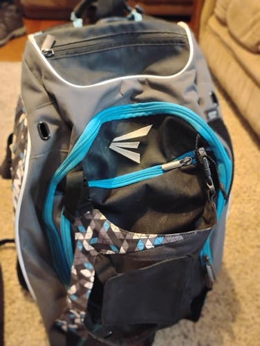 Used Black and Blue Easton Bat Pack