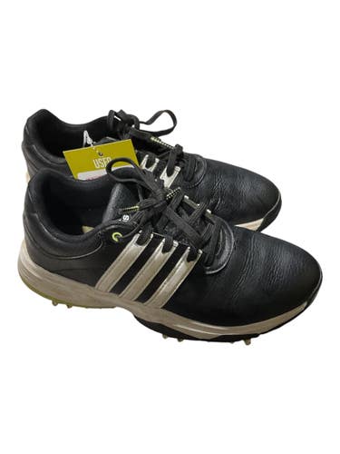 Used Adidas Jr Golf Shoes Black Junior 03 11847-S000039236