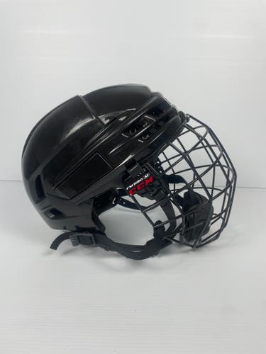 Used Medium CCM Super Tacks X Pro Stock Helmet - Black
