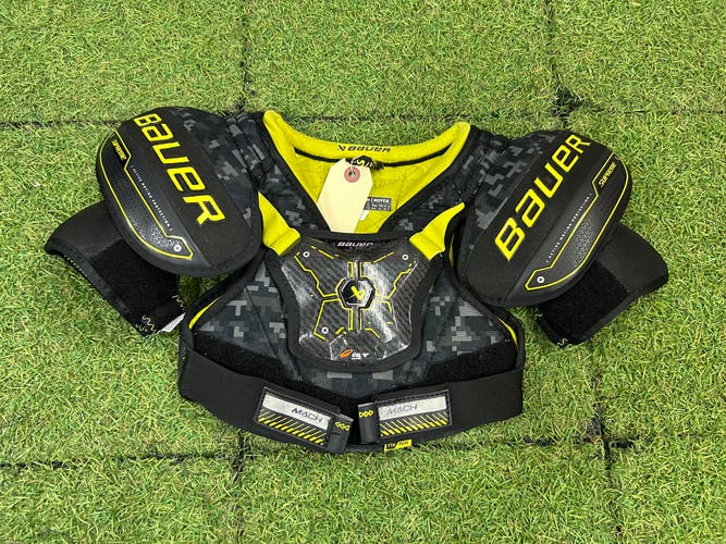 Medium Youth Bauer Supreme Mach Shoulder Pads (Used)