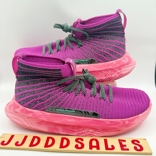 Under Armour UA Flow Futr X Elite Hoopnotic Andromeda Purple 3028828-514 Men’s Sz 14 NEW

New