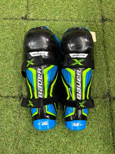Junior Bauer X Shin Pads 10" (Used)