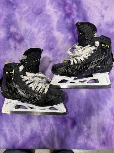 Senior Bauer Elite Hockey Goalie Skates 7 (Used)
