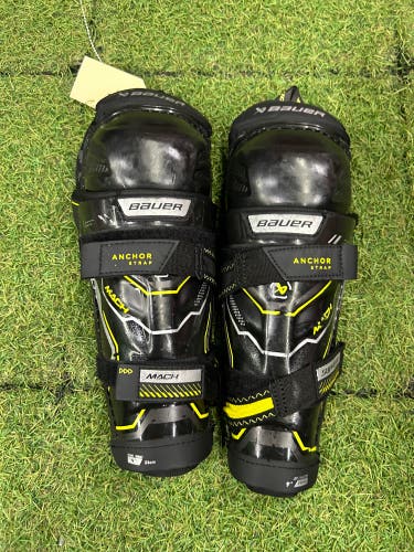 Youth Bauer Supreme Mach Shin Pads 9" (Used)