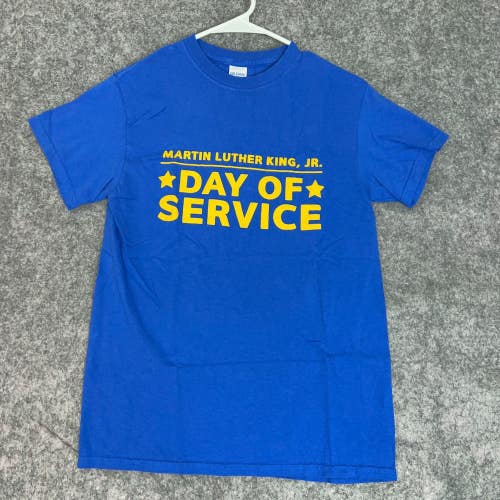 Pitt Panthers Mens Shirt Small Blue Gold Short Sleeve NCAA Football College Tee