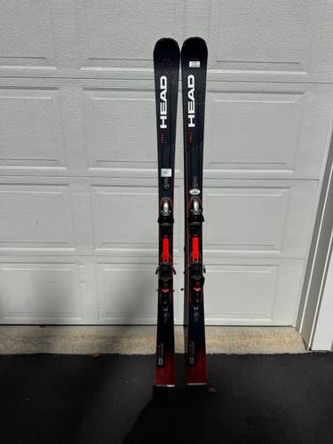 2022 All Mountain 177 cm HEAD Supershape e-Rally Skis With Bindings Max Din 12 (Used)