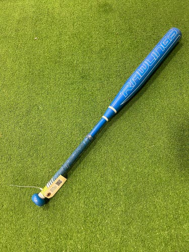 Blue 2021 Rawlings Mantra Composite Bat (-10) Composite 22 oz 32" (Used)